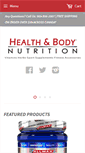 Mobile Screenshot of healthbodynutrition.ca